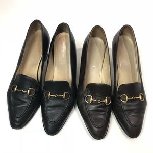Well loved Gucci classic pumps size 8.5B Lot Of 2